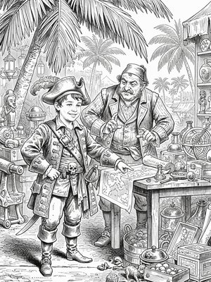 Victorian Illustration - B&W