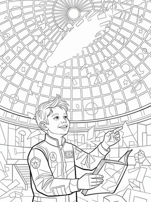 Cubist Painting - B&W