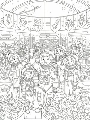 Classic Coloring Book - B&W