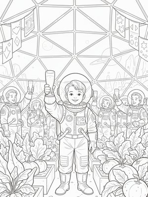 Vintage Storybook - B&W