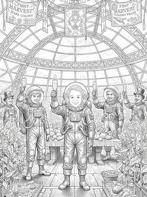 Victorian Illustration - B&W