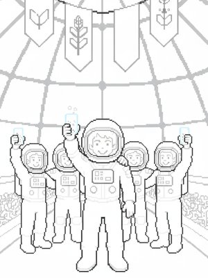 Pixel Art - B&W