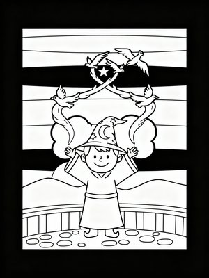 Preschool Simple - B&W