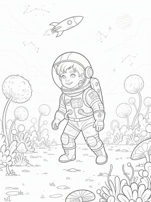 Vintage Storybook - B&W