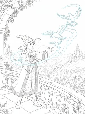 Fairy Tale Classic - B&W