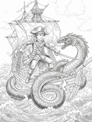 Victorian Illustration - B&W