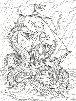 Classic Coloring Book - B&W