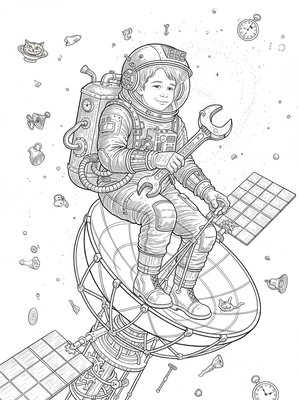 Victorian Illustration - B&W