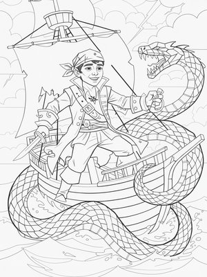 Cubist Painting - B&W