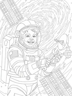 Cubist Painting - B&W