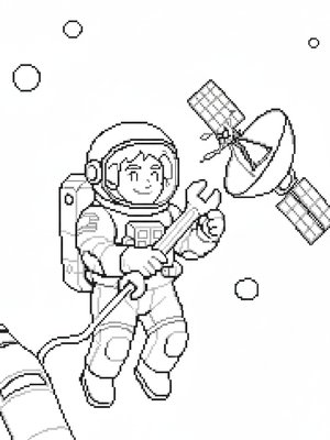 Pixel Art - B&W