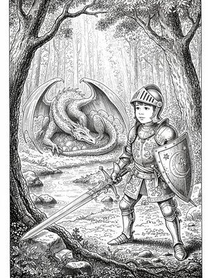 Victorian Illustration - B&W