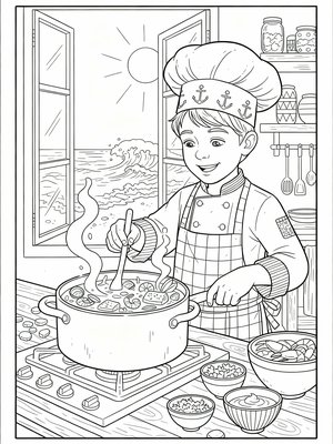 Classic Coloring Book - B&W