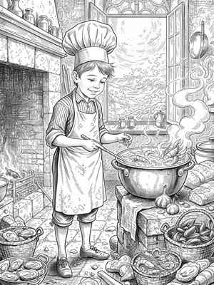 Victorian Illustration - B&W