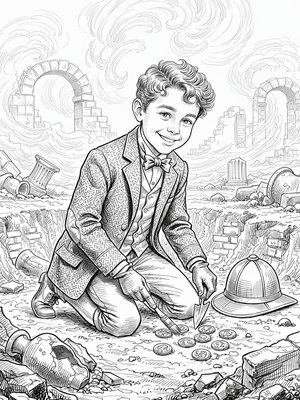 Victorian Illustration - B&W