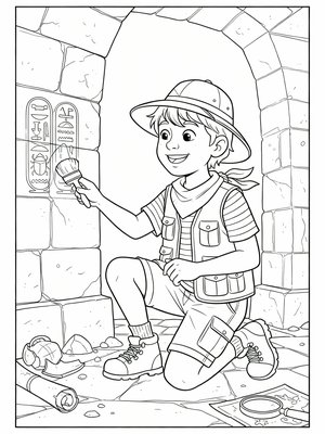 Classic Coloring Book - B&W