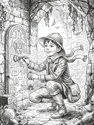 Victorian Illustration - B&W