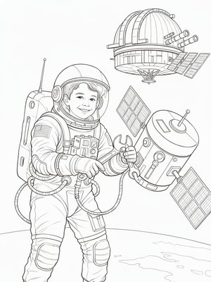 Vintage Storybook - B&W