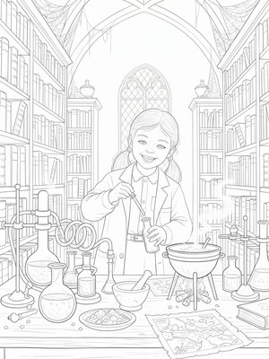 Vintage Storybook - B&W