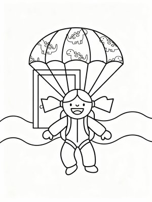 Preschool Simple - B&W