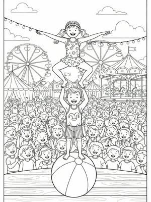 Classic Coloring Book - B&W