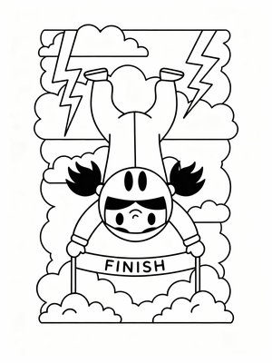 Preschool Simple - B&W