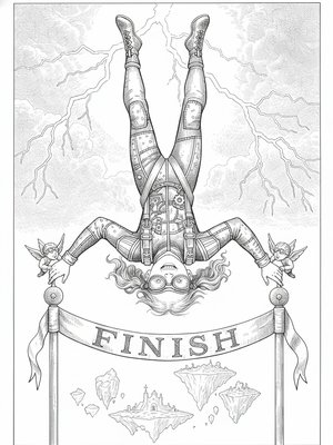 Victorian Illustration - B&W