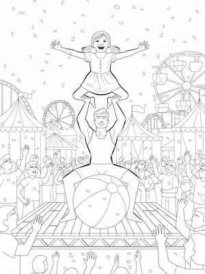 Cubist Painting - B&W