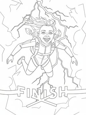 Cubist Painting - B&W