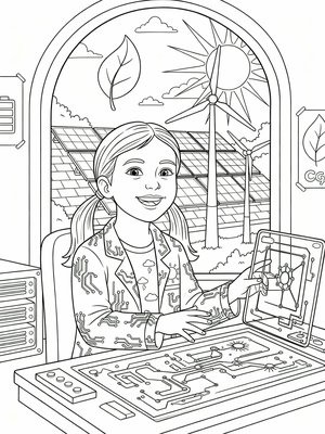 Classic Coloring Book - B&W