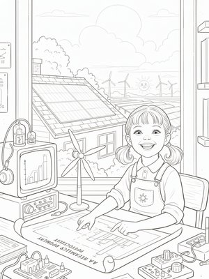 Vintage Storybook - B&W