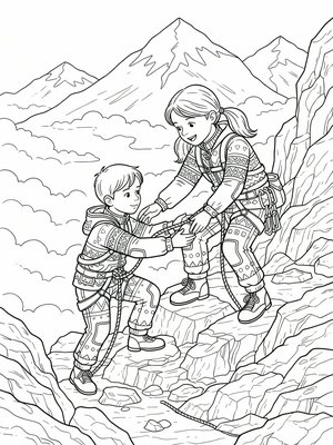 Classic Coloring Book - B&W