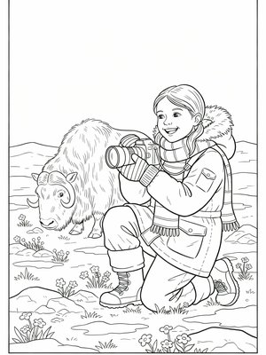 Classic Coloring Book - B&W
