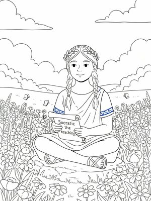 Classic Coloring Book - B&W