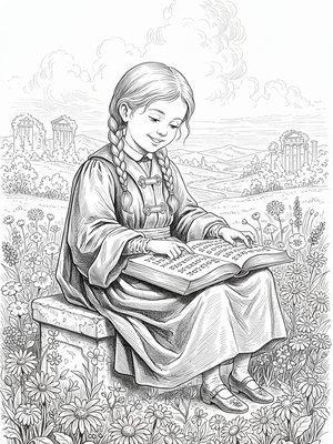 Victorian Illustration - B&W
