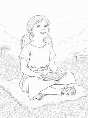 Vintage Storybook - B&W