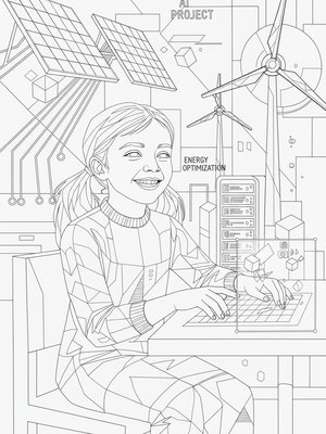 Cubist Painting - B&W