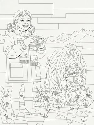 Cubist Painting - B&W