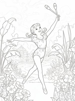 Vintage Storybook - B&W