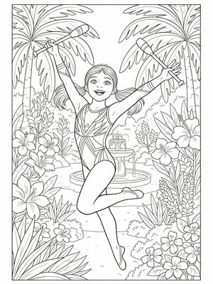 Classic Coloring Book - B&W