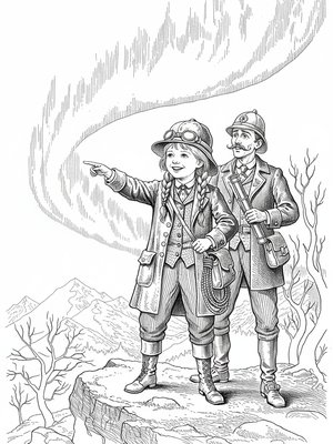 Victorian Illustration - B&W