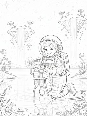 Vintage Storybook - B&W