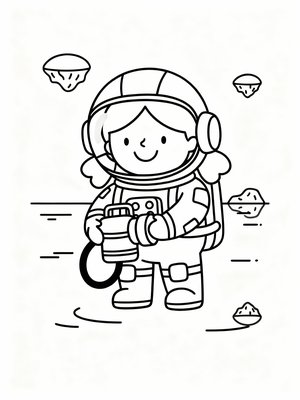 Preschool Simple - B&W