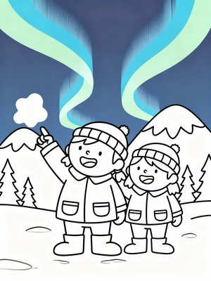 Preschool Simple - B&W