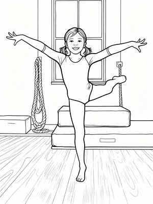 Impressionist Painting - B&W