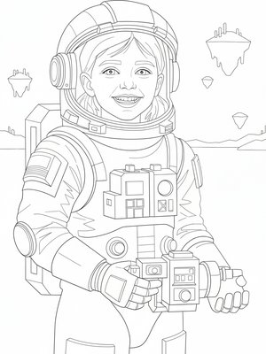 Cubist Painting - B&W