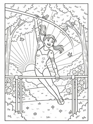 Classic Coloring Book - B&W