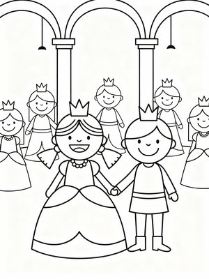 Preschool Simple - B&W