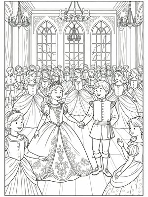 Classic Coloring Book - B&W