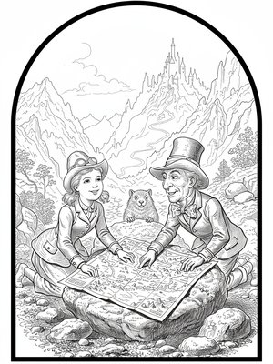 Victorian Illustration - B&W
